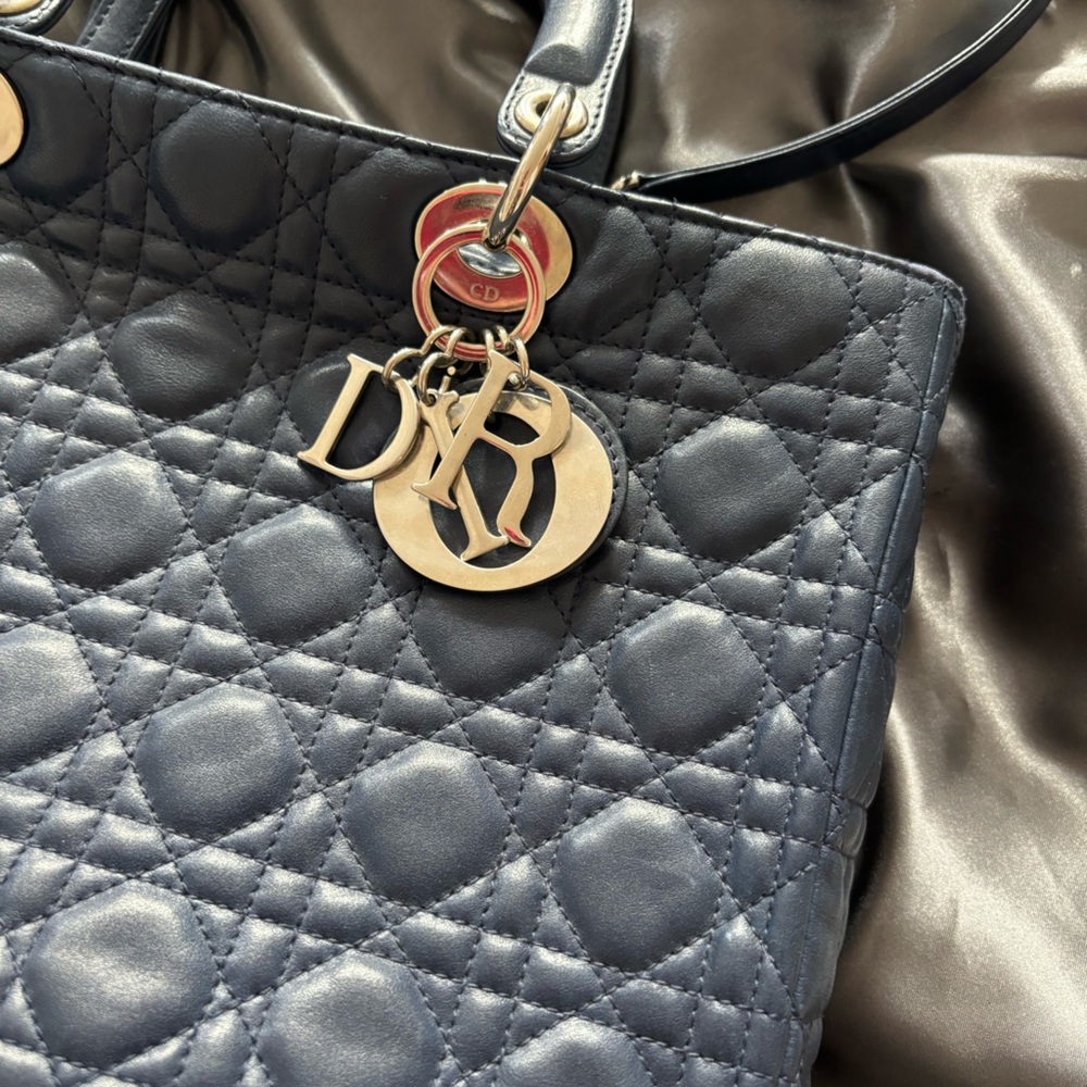 Lady Dior Midnight Blue